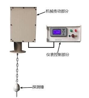 ATE600重錘料位物位計(jì)/煤廠電廠鋼廠水泥廠料位儀表金湖中泰